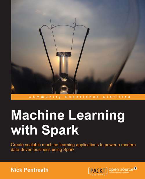 Book cover of Machine Learning with Spark