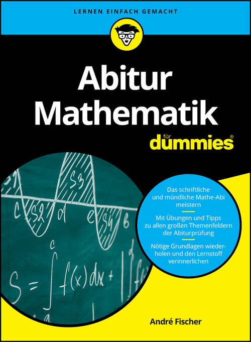 Book cover of Abitur Mathematik für Dummies (Für Dummies)