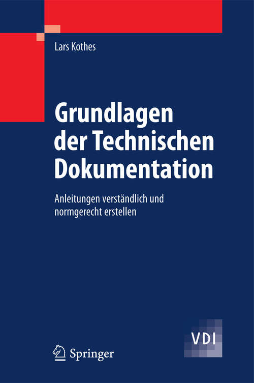 Book cover of Grundlagen der Technischen Dokumentation