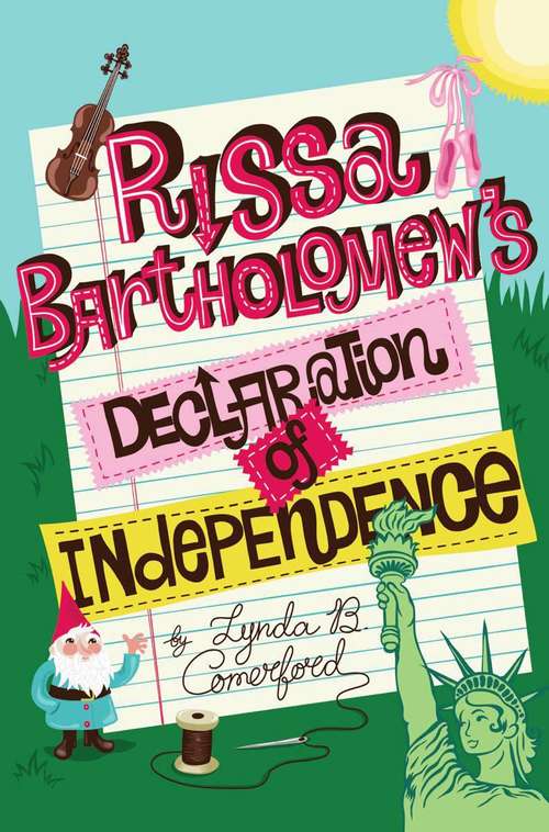 Book cover of Rissa Bartholomew's Declaration of Independence