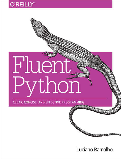 Book cover of Fluent Python