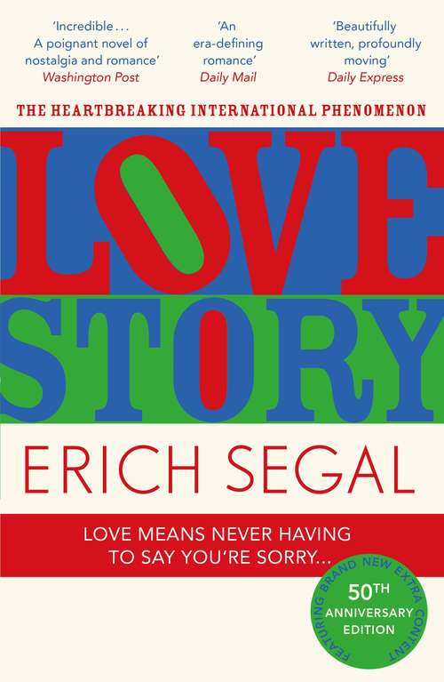 Book cover of Love Story: The 50th Anniversary Edition of the heartbreaking international phenomenon (3) (Oxford Bookworms Elt Ser.)