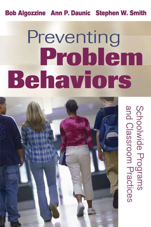 Book cover of Preventing Problem Behaviors
