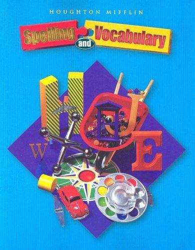 Houghton Mifflin Spelling and Vocabulary (Level #4)