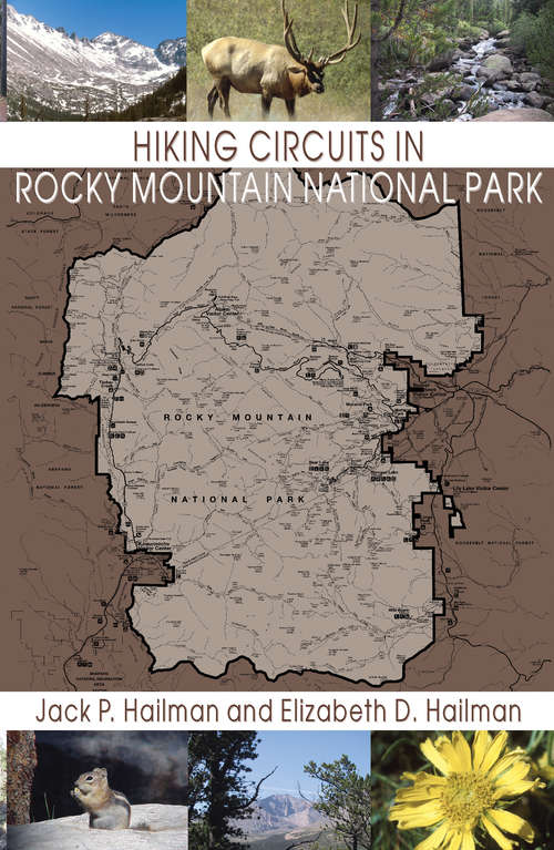 Book cover of Hiking Circuits in Rocky Mountain National Park