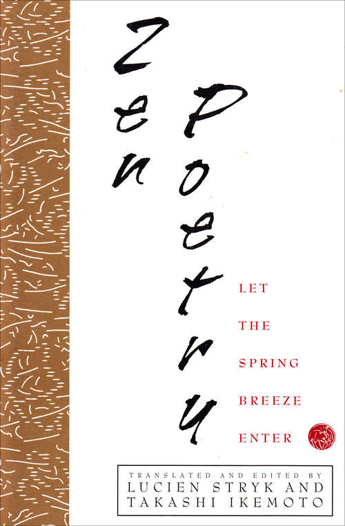 Book cover of Zen Poetry: Let the Spring Breeze Enter