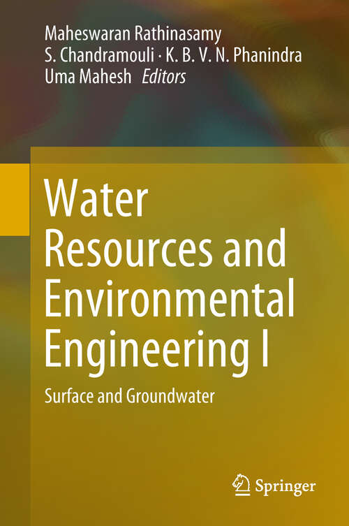 Water Resources and Environmental Engineering I: Surface And Groundwater