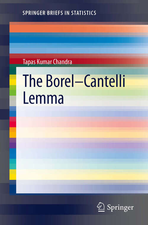 Book cover of The Borel-Cantelli Lemma