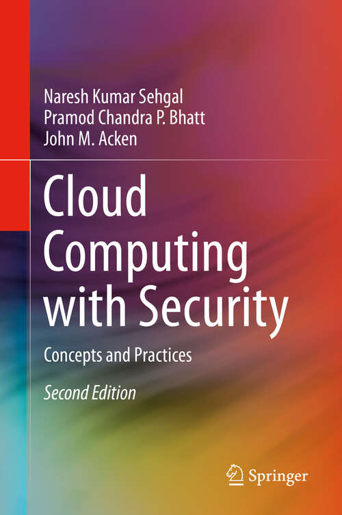 Book cover of Cloud Computing with Security: Concepts and Practices (2nd ed. 2020)
