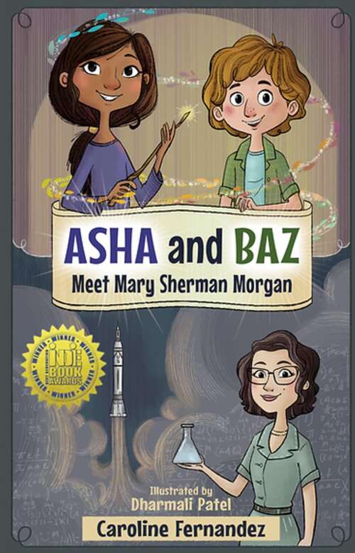 Book cover of Asha and Baz Meet Mary Sherman Morgan