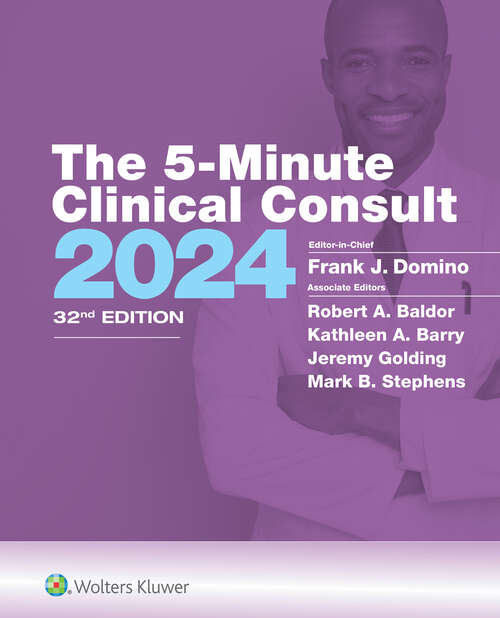 Book cover of The 5-Minute Clinical Consult 2024