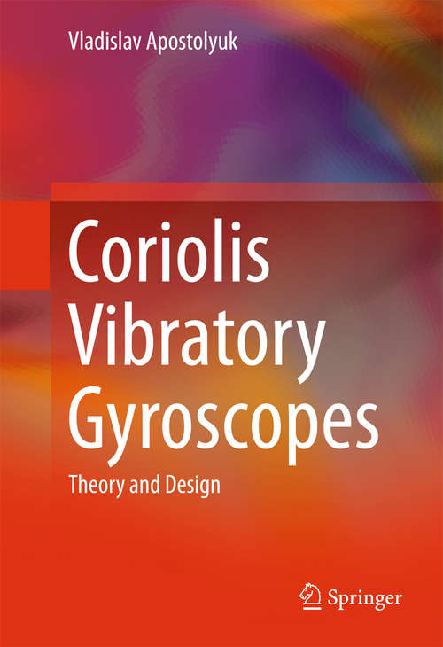 Book cover of Coriolis Vibratory Gyroscopes