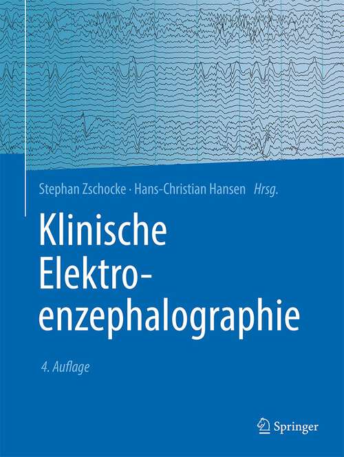 Book cover of Klinische Elektroenzephalographie (4. Aufl. 2023)