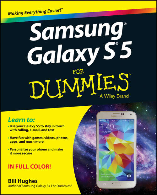 Book cover of Samsung Galaxy S5 For Dummies