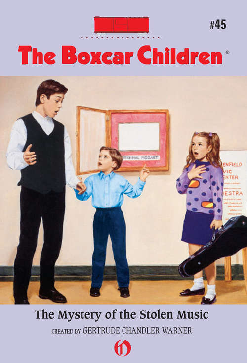 Book cover of The Mystery of the Stolen Music (Boxcar Children #45)