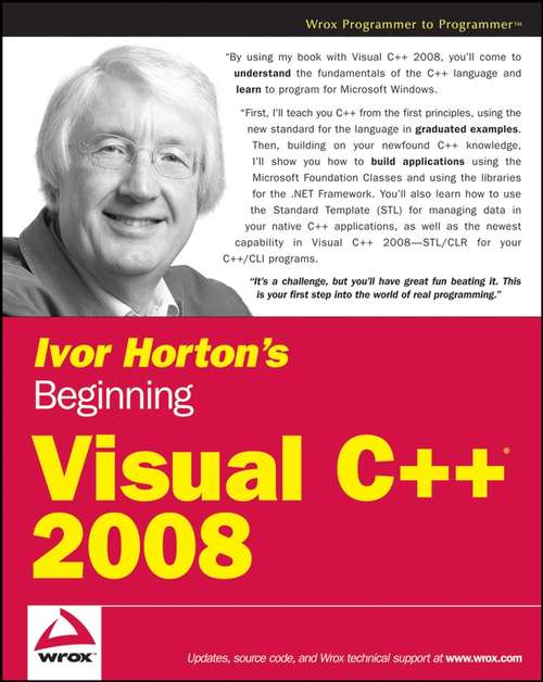 Book cover of Ivor Horton's Beginning Visual C++ 2008