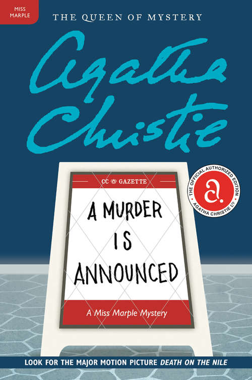Book cover of A Murder Is Announced: A Miss Marple Mystery (Miss Marple Mysteries #4)