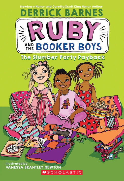 Book cover of The Slumber Party Payback (Ruby and the Booker Boys #3)