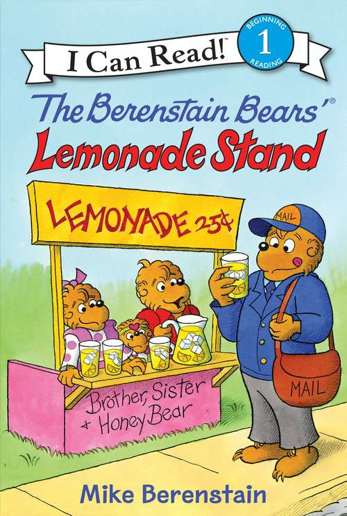 Book cover of The Berenstain Bears' Lemonade Stand (I Can Read Level 1)
