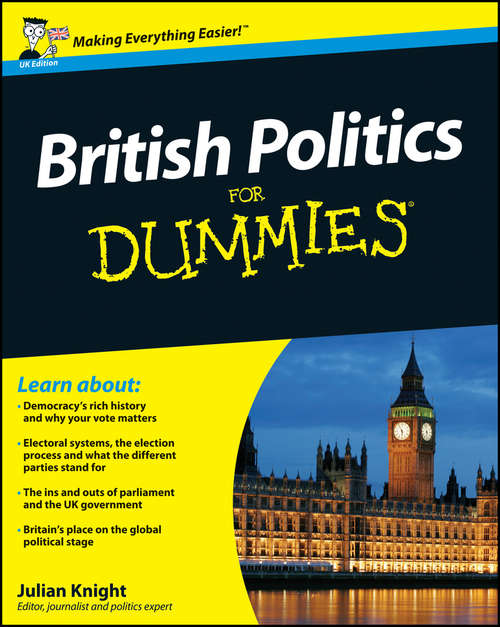 Book cover of British Politics For Dummies