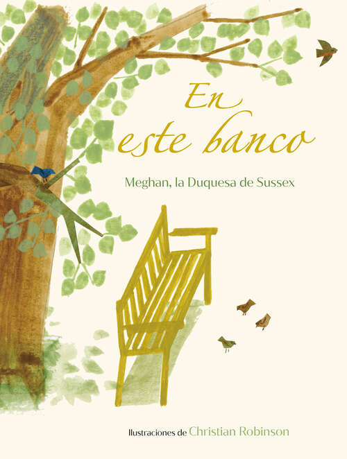 Book cover of En este banco (The Bench Spanish Edition)