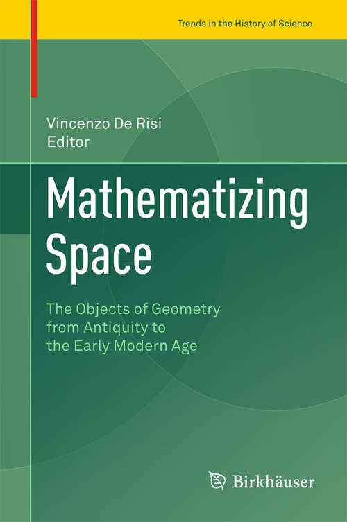 Book cover of Mathematizing Space