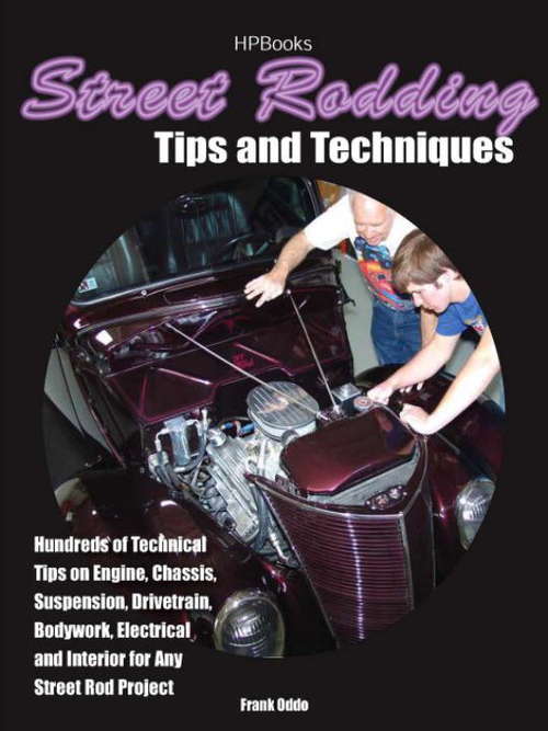 Book cover of Street Rodding Tips and TechniquesHP1515
