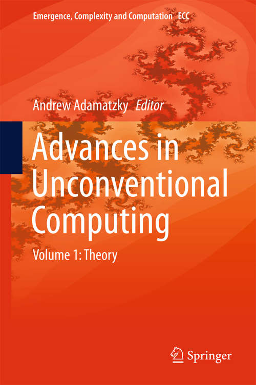 Book cover of Advances in Unconventional Computing