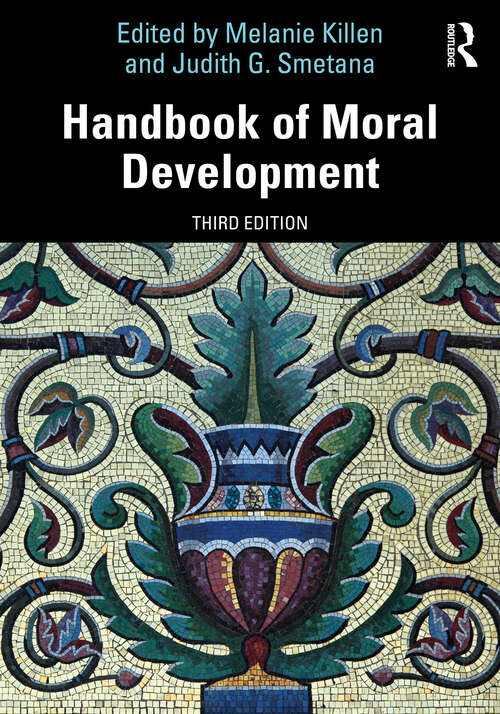 Book cover of Handbook of Moral Development (3)