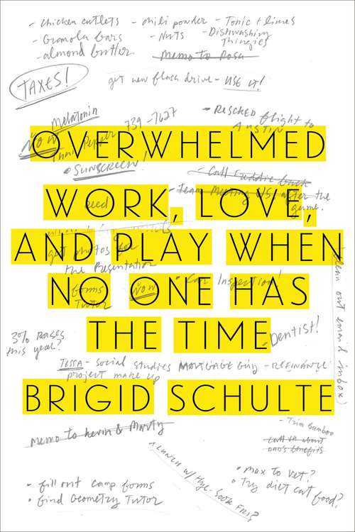 Book cover of Overwhelmed: Work, Love, and Play When No One Has the Time