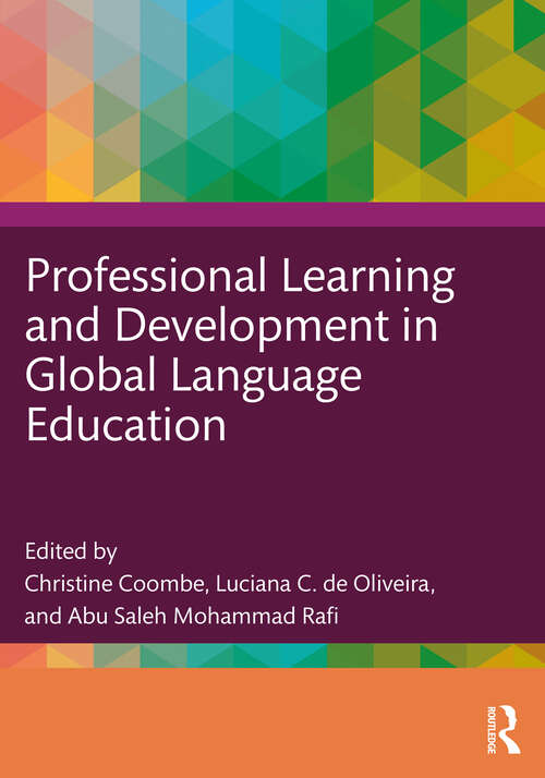 Book cover of Professional Learning and Development in Global Language Education (1)
