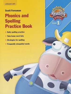 Book cover of Scott Foresman Phonics and Spelling Practice Book (Grade #1)