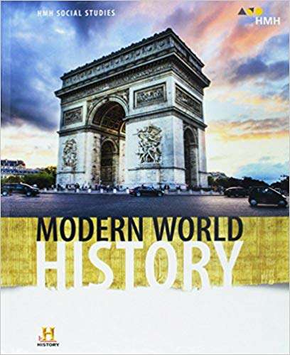 Book cover of Modern World History: Student Edition 2018