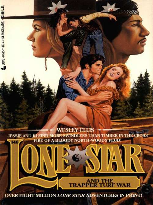 Book cover of Lone Star and the Trapper Turf War (Lone Star #146)