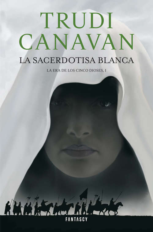Book cover of La sacerdotisa blanca (La Era de los Cinco Dioses 1)