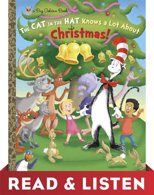 Book cover of The Cat in the Hat Knows A Lot About Christmas! (Big Golden Book)