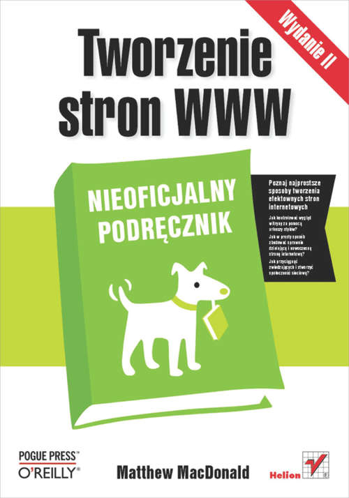 Book cover of Tworzenie stron WWW