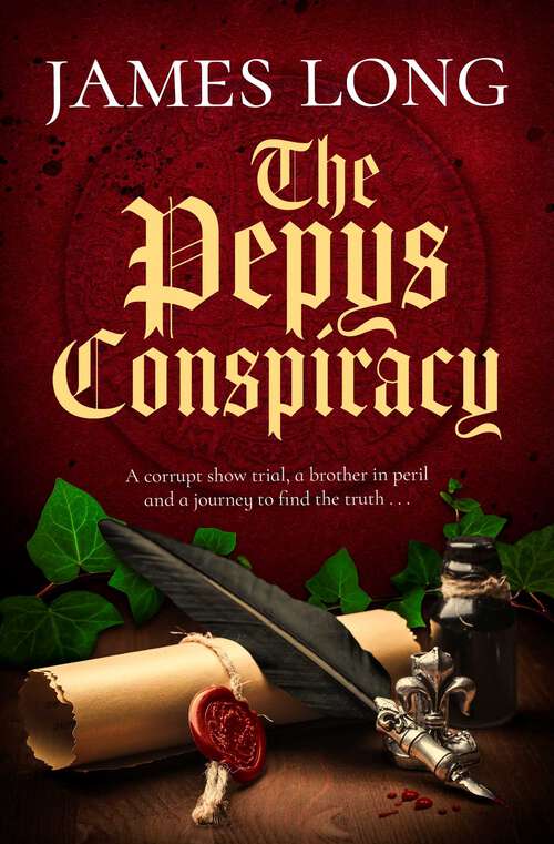 Book cover of The Pepys Conspiracy: A clever and witty adventure which will make you think about Pepys in an entirely new light…