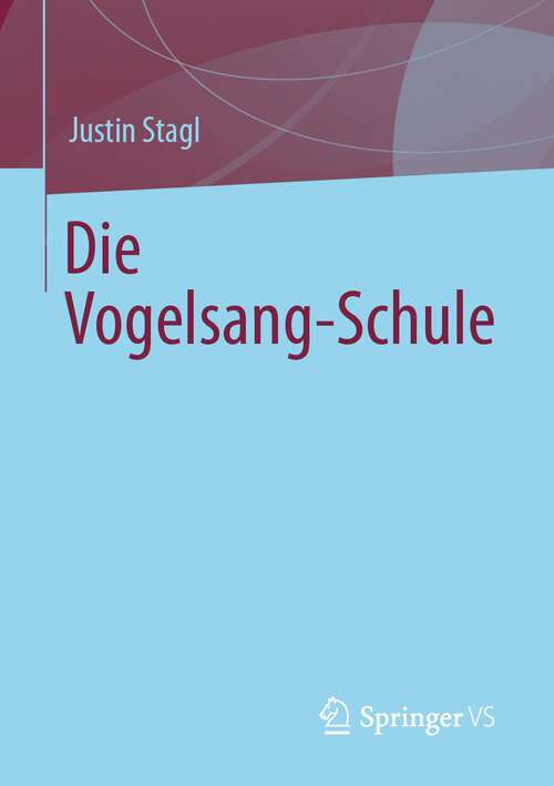 Book cover of Die Vogelsang-Schule (1. Aufl. 2022)