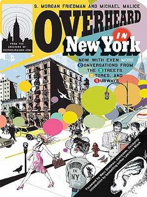Book cover of Overheard in New York UPDATED