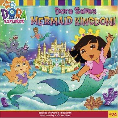 Book cover of Dora Saves Mermaid Kingdom (Dora the Explorer)
