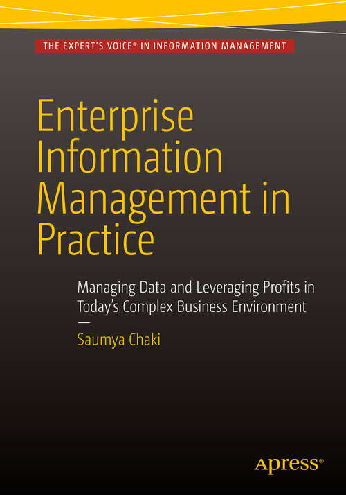 Book cover of Enterprise Information Management in Practice