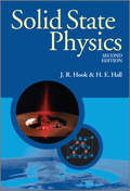 Solid State Physics (Manchester Physics Series #30)