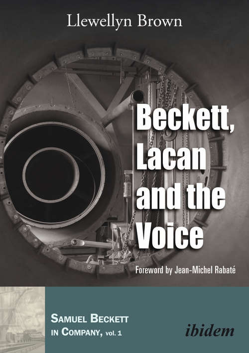 Book cover of Beckett, Lacan, and the Voice