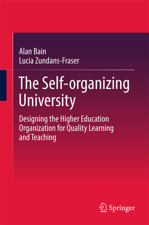 Book cover of The Self-organizing University