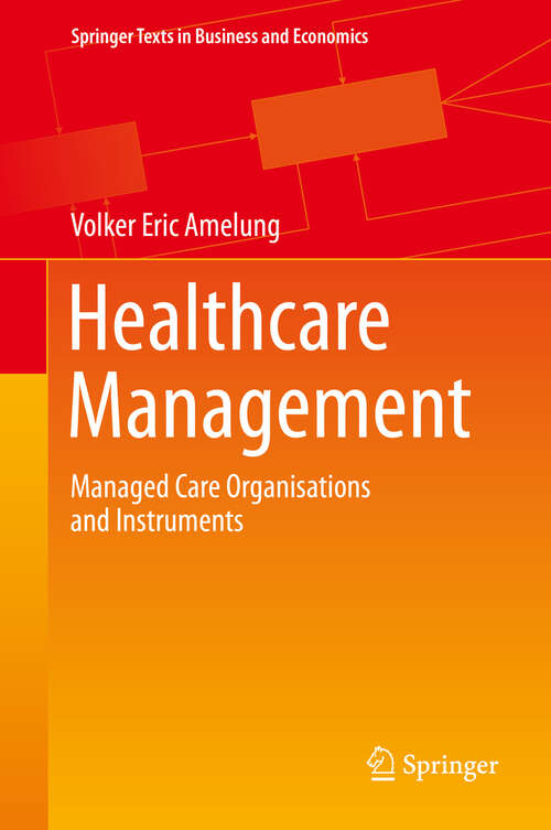 Book cover of Healthcare Management