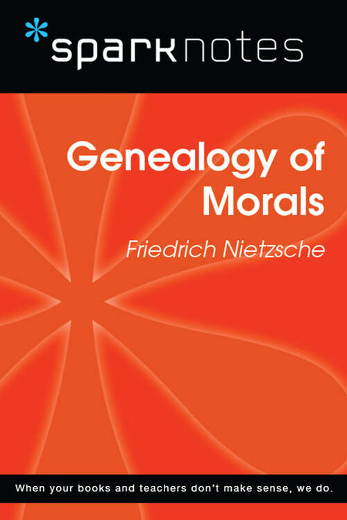 Book cover of Genealogy of Morals (SparkNotes Philosophy Guide)