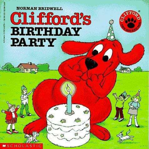 Book cover of Clifford's Birthday Party
