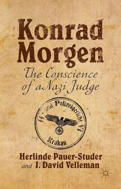 Book cover of Konrad Morgen