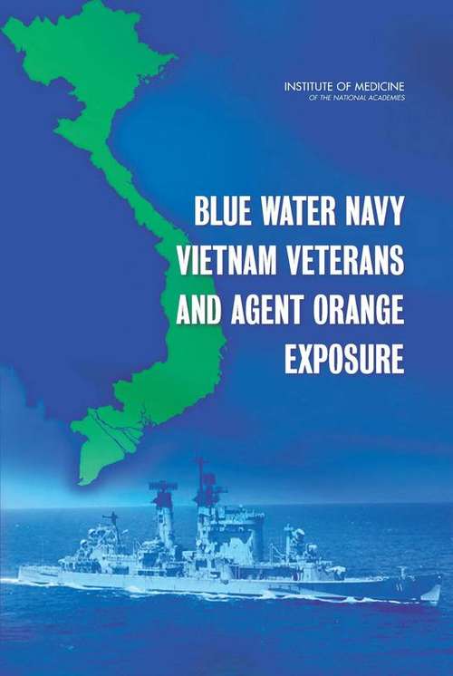 Book cover of Blue Water Navy Vietnam Veterans and Agent Orange Exposure